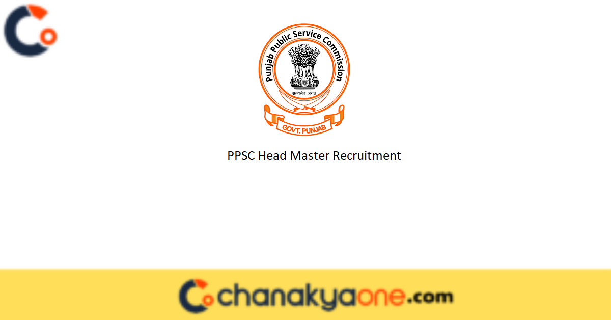 PPSC Head Master Recruitment