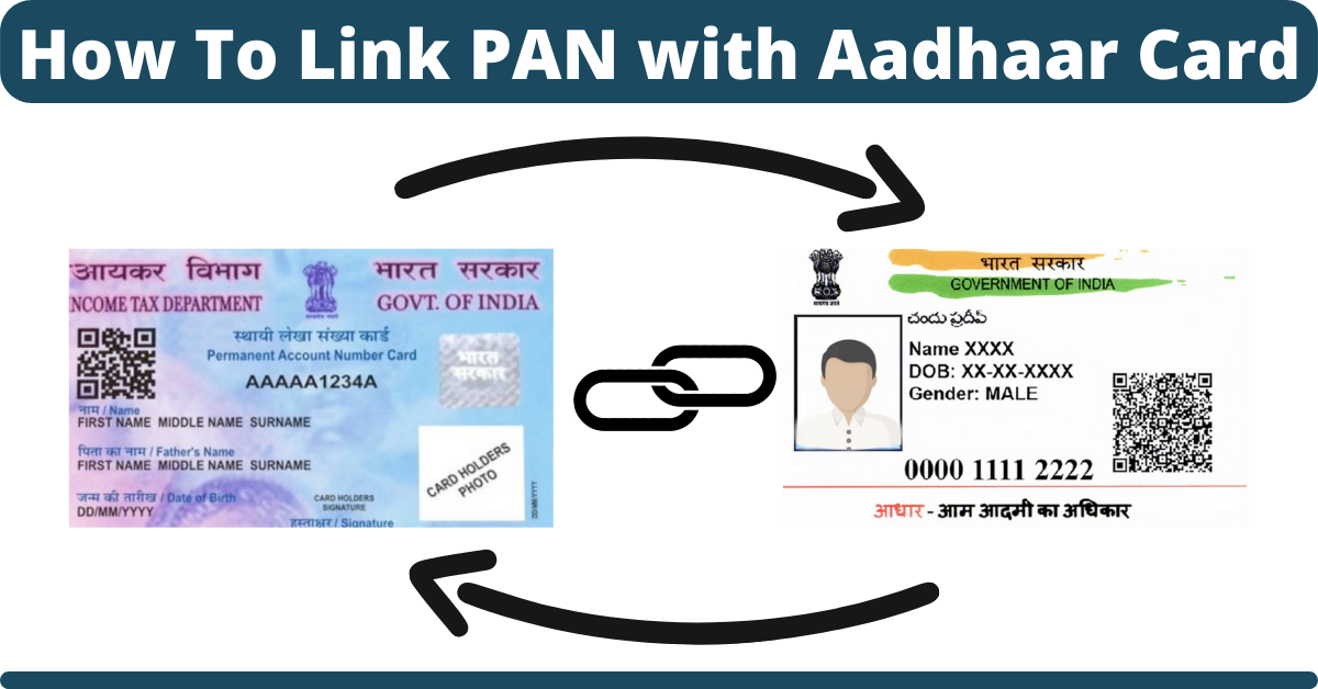 Link PAN card with Aadhaar Card